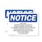 Signmission Roof Deck No Person Under The Age Of 18, 14 in W x Rectangle, Vinyl Decal OS-2PACK-NS-D-1014-L-18123 - alternate 1